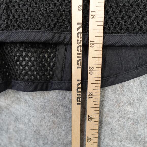 Akris Punto Blazer Womens 8 Mesh Open Knit Moto Zip Black Sheer Jacket - Picture 10 of 11